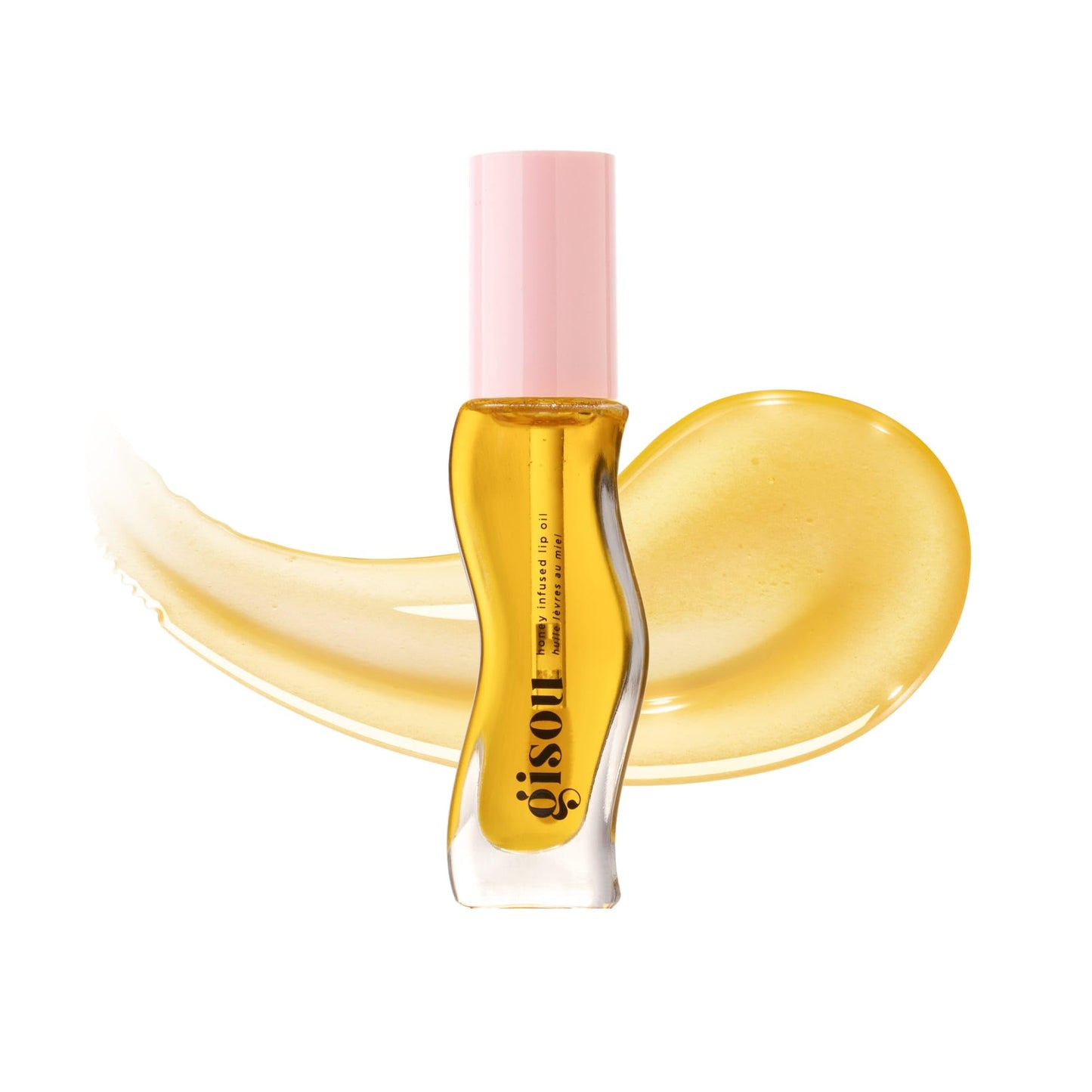 GISOU. Honey Infused Hydrating Lip Oil. | Honey Gold - Clear Golden Glow.