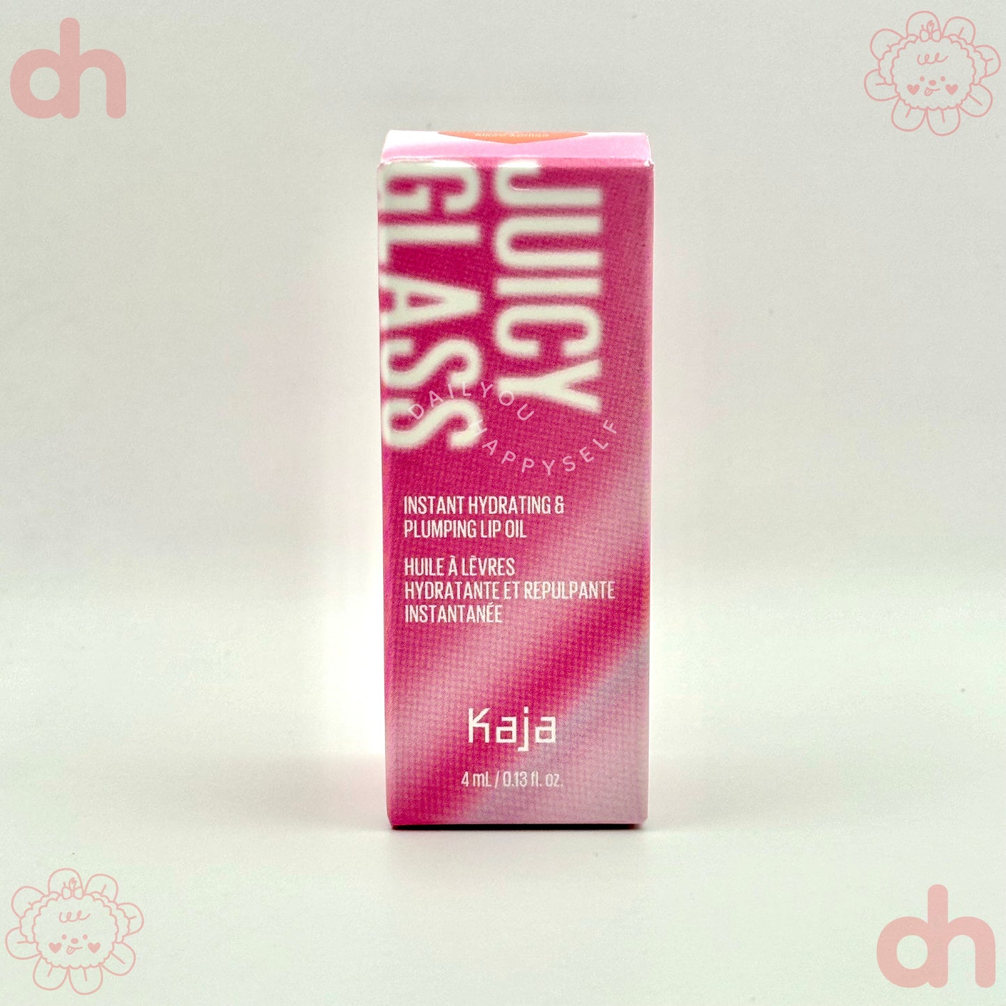 KAJA. Juicy Glass Lip Oil. | Apricot Allure - apricot orange.