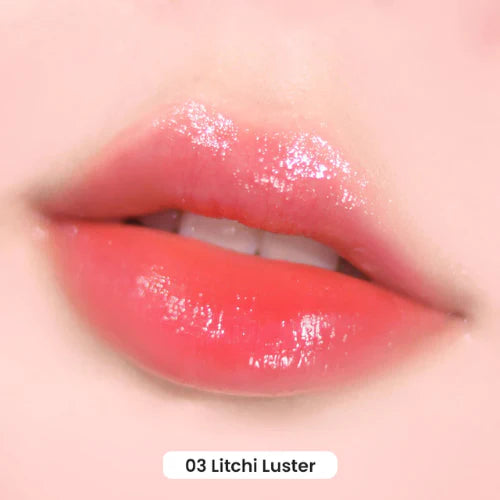 COLORGRAM. Juicy Drop Tint. | #03 Litchi Luster | Tinta Labial Hidratante con Brillo Acuoso