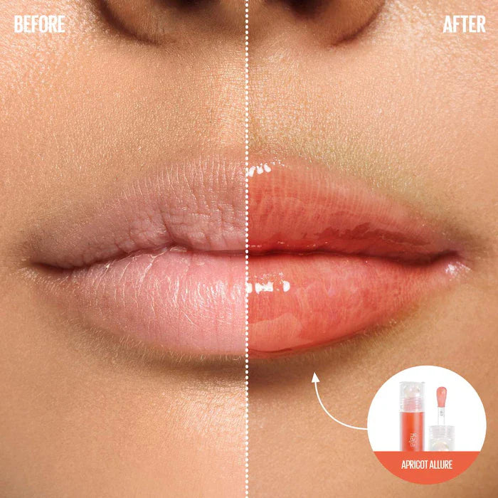 KAJA. Juicy Glass Lip Oil. | Apricot Allure - apricot orange.