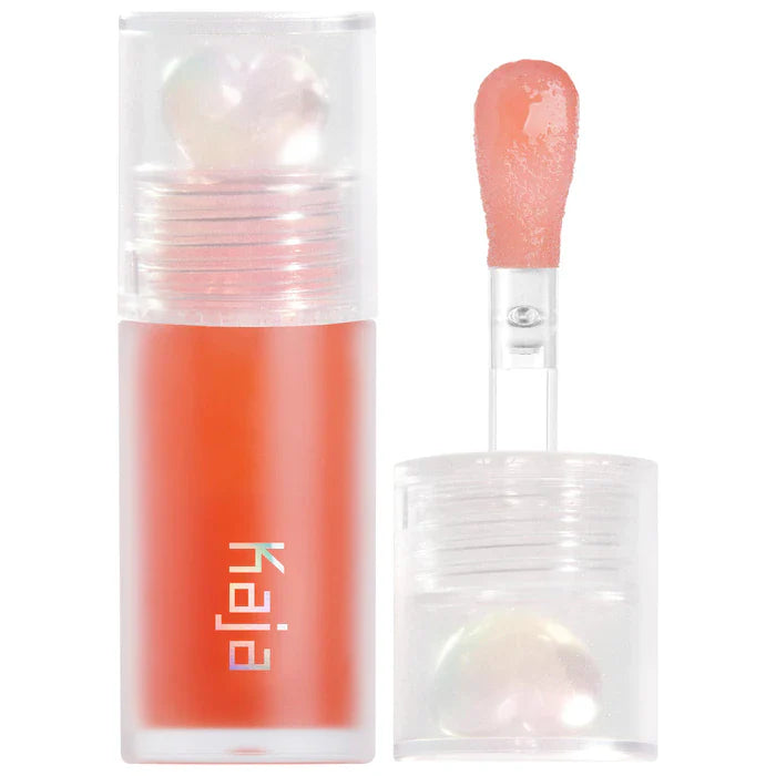 KAJA. Juicy Glass Lip Oil. | Apricot Allure - apricot orange.