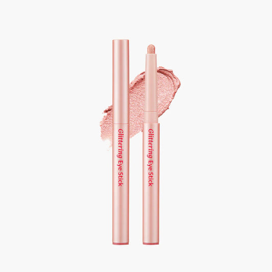 CLIO.  Twinkle Pop Glittering Eye Stick.  |  #05 Sheer me| Sombra en Stick con Glitter para un Look Deslumbrante