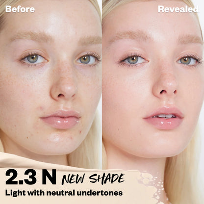 KOSAS.  Revealer Super Creamy + Brightening Concealer with Caffeine and Hyaluronic Acid. | Tone 2.3 N -Light with neutral undertone