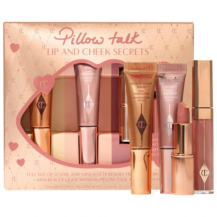 CHARLOTTE TILLBURY.  Pillow Talk Lip and Cheek Secrets Set.