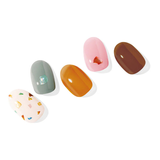 OHORA.  | N Butterscotch. |  Uñas de Gel Semi Curado.|