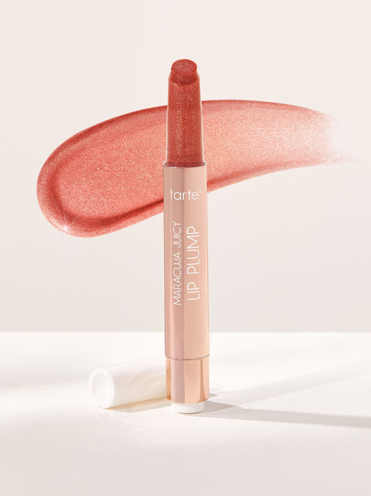 TARTE. Maracuja Juicy Lip Plump.   |  Ruby - Ruby Shimmer Glass