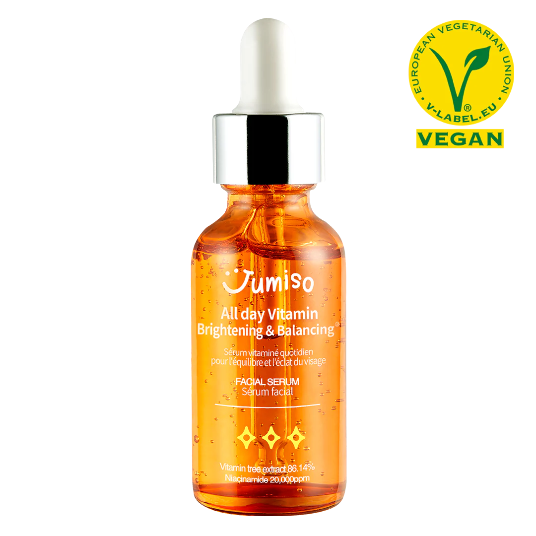 JUMISO.   All Day Vitamin Brightening & Balancing Facial Serum.