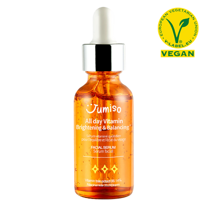 JUMISO.   All Day Vitamin Brightening & Balancing Facial Serum.