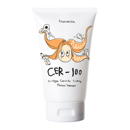ELIZAVECCA.    Milky Piggy CER-100 Collagen Ceramide Coating Protein Treatment. | Reparación y Fortalecimiento Intensivo para Cabello Dañado