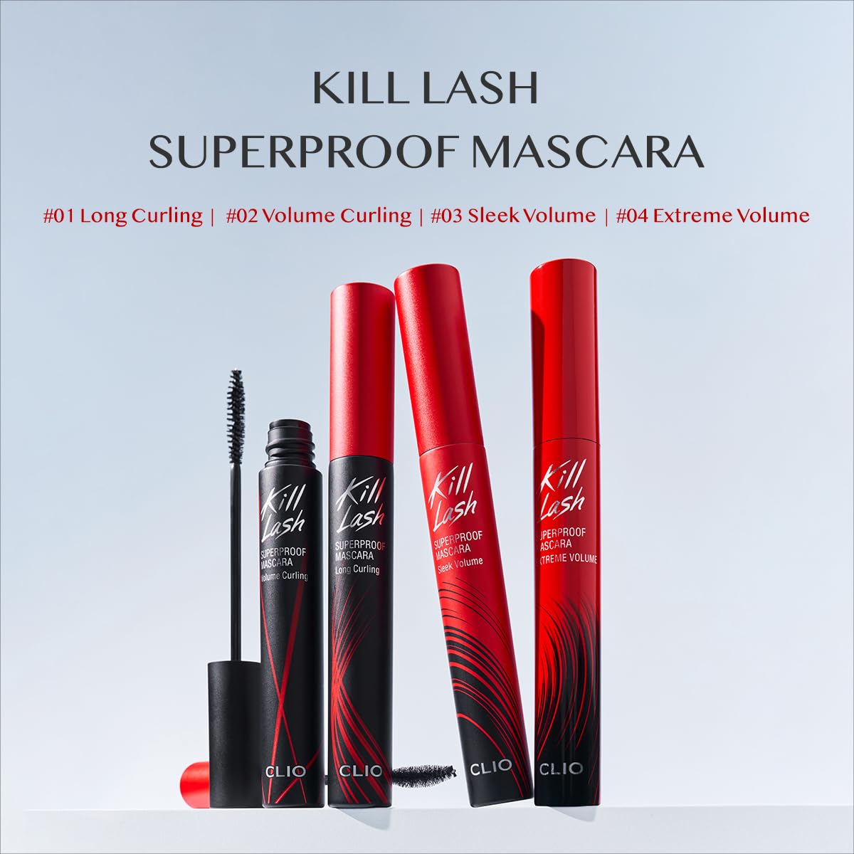 CLIO.  Kill Lash Superproof Mascara.  |  #00 Slim Fixing