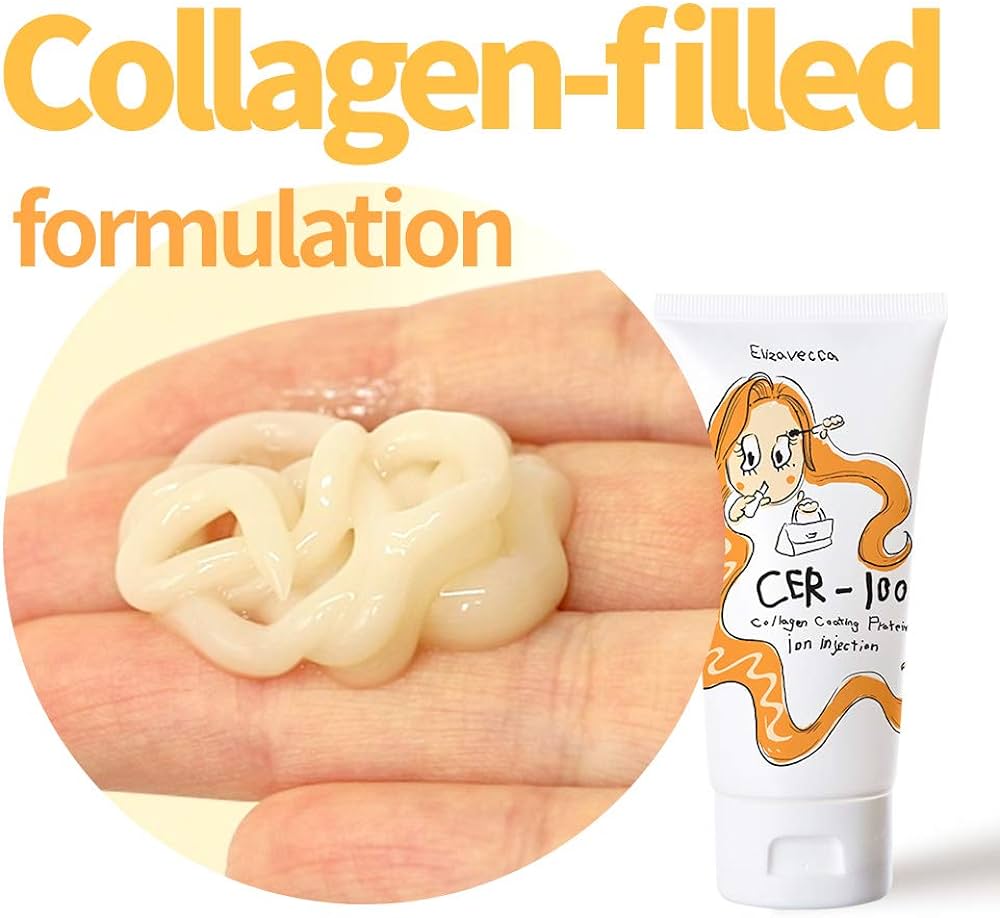ELIZAVECCA.    Milky Piggy Collagen Coating Protein Ion Injection | Reparación Intensiva para Cabello Dañado