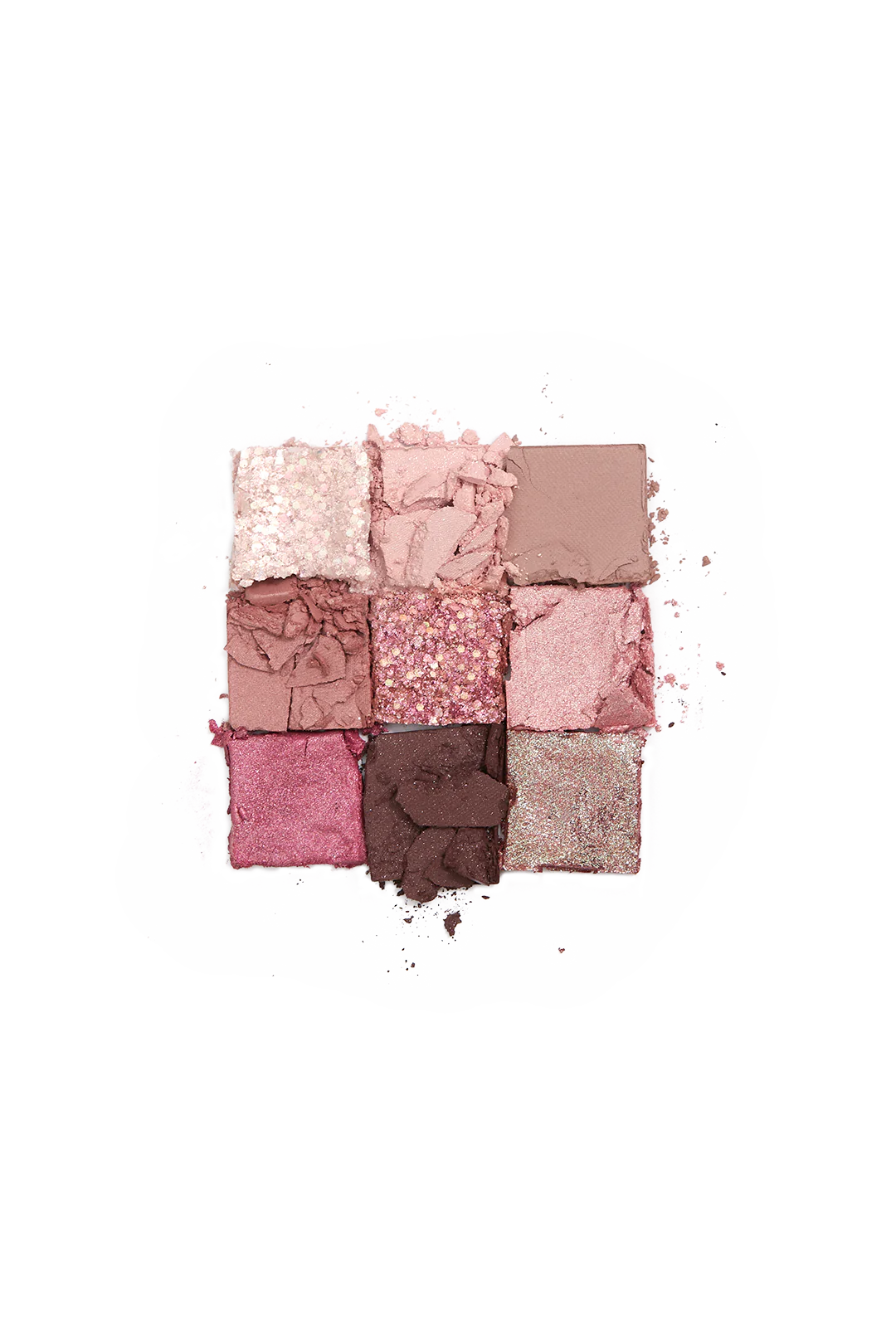 UNLEASHIA. Glitterpedia Eye Palette.  |  N°5 All of Dusty  | Sombras de Ojos Glitter, Shimmer y Mate