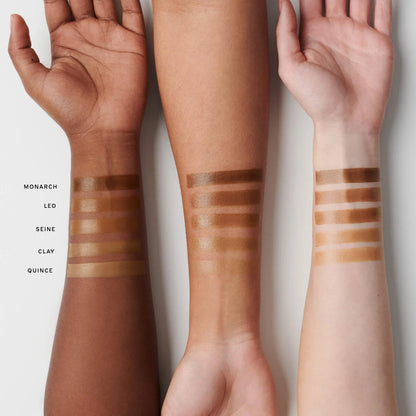 MERIT. Bronze Balm Sheer Sculting Bronzer. | Quince - fair skin.