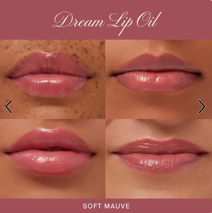 SUMMER FRIDAYS.  Dream Lip Oil for Moisturizing Sheer Coverage.  |  Soft Mauve - a nourishing touch of cool mauve.