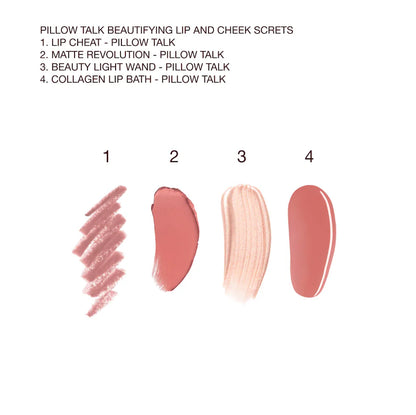 CHARLOTTE TILLBURY.  Pillow Talk Lip and Cheek Secrets Set.