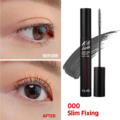 CLIO.  Kill Lash Superproof Mascara.  |  #00 Slim Fixing