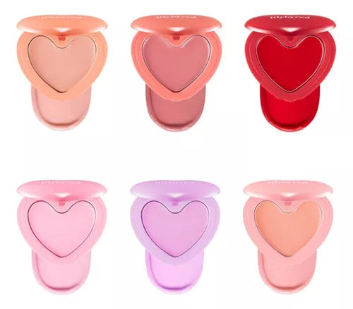 LILY BY RED.   Luv Beam Cheek Balm.   |   #04 Heart Attack Red