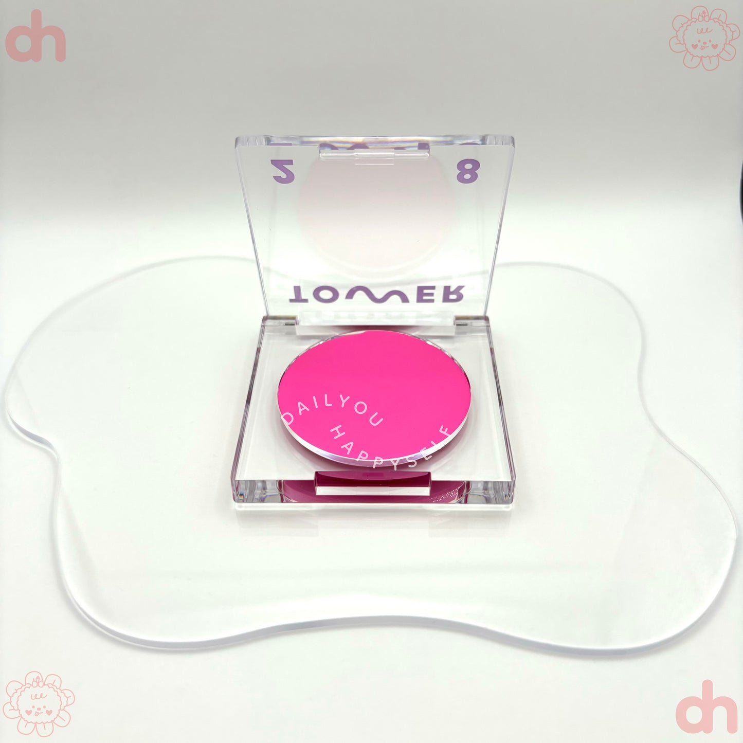 TOWER 28 BEAUTY.  BeachPlease Lip + Cheek Cream Blush. |  Dream Hour - sun-kissed bright pink.