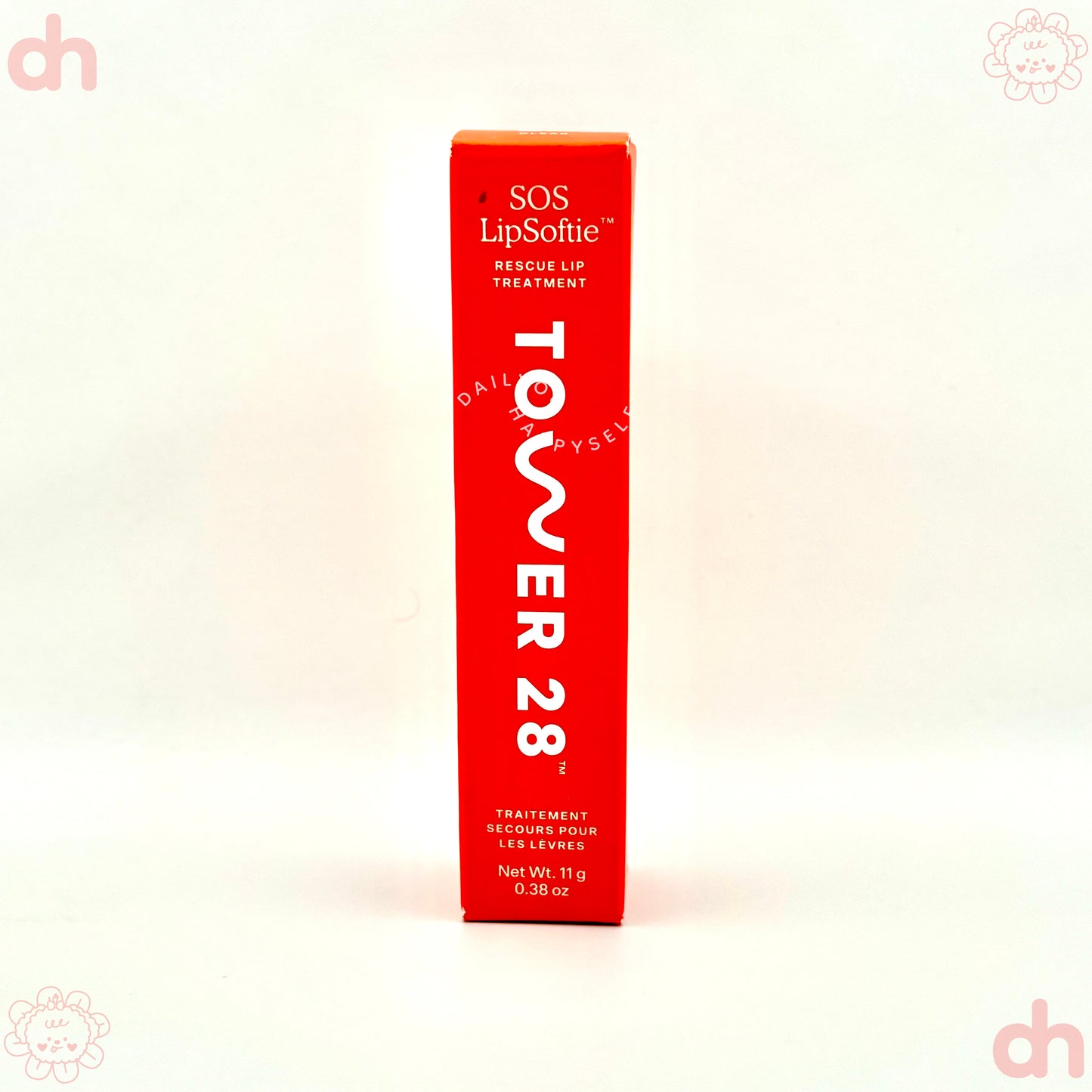 TOWER 28 BEAUTY.  LipSoftie™ Hydrating Tinted Lip Treatment Balm.  |  SOS Vainilla - clear.