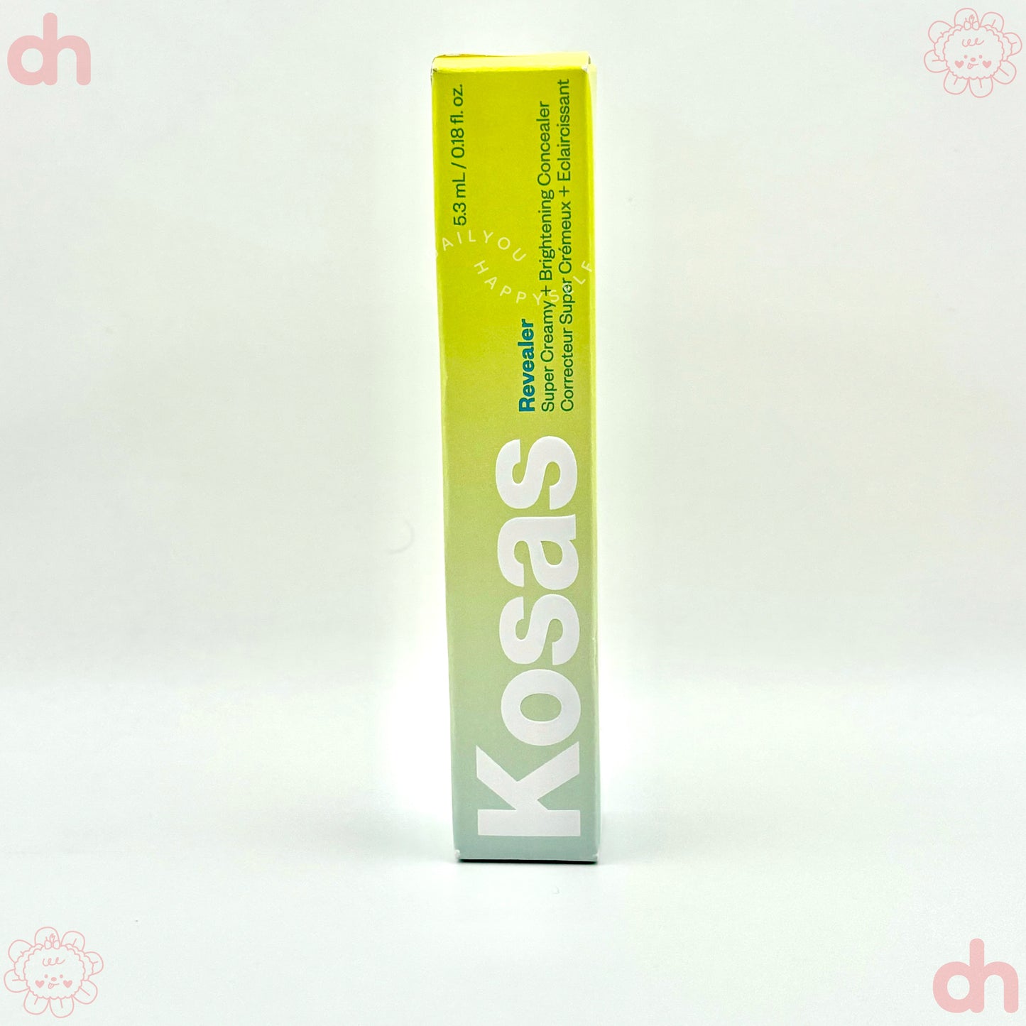 KOSAS.  Revealer Super Creamy + Brightening Concealer with Caffeine and Hyaluronic Acid. | Tone 2.3 N -Light with neutral undertone