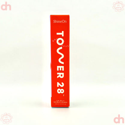 TOWER 28 BEAUTY.  ShineOn Lip Jelly Non-Sticky Gloss.  |  Chill - clear.