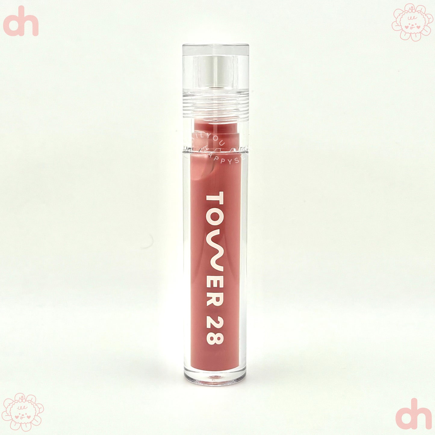TOWER 28 BEAUTY.  ShineOn Lip Jelly Non-Sticky Gloss.  |  Pistachio - semi-sheer milky nude pink.