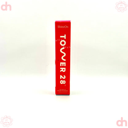 TOWER 28 BEAUTY.  ShineOn Lip Jelly Non-Sticky Gloss.  |  XOXO - Sheer pink.