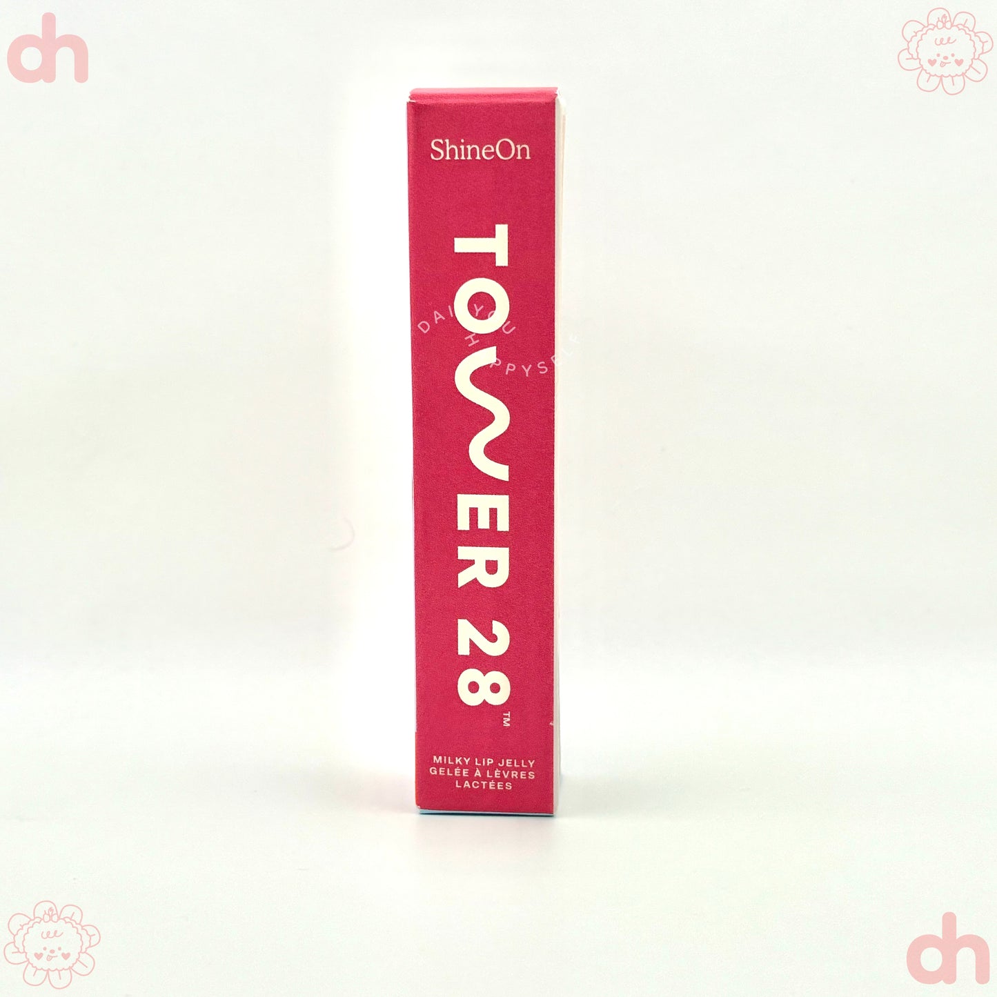TOWER 28 BEAUTY.  ShineOn Lip Jelly Non-Sticky Gloss.  |  Coconut - semi-sheer milky rosy pink.
