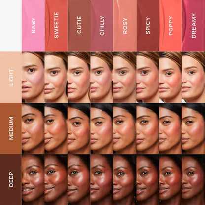 SAIE. Dew Blush Blendable Liquid Blush.  |  Sweetie - neutral pink