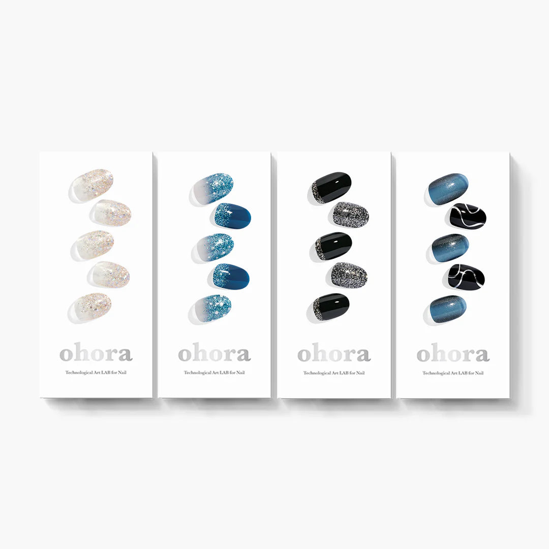 OHORA. |  Glitter Party Set. |  Uñas de Gel Semi Curado.|