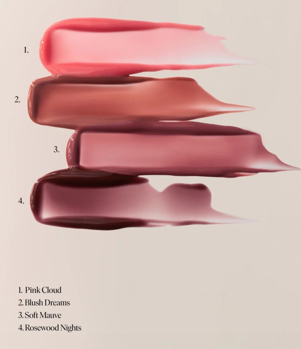 SUMMER FRIDAYS.  Dream Lip Oil for Moisturizing Sheer Coverage.  |  Soft Mauve - a nourishing touch of cool mauve.