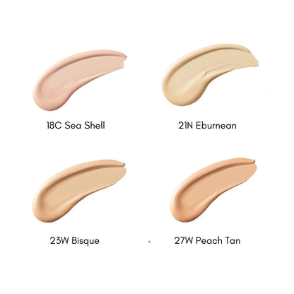 UNLEASHIA. Satin Wear Healthy Green Cushion.   |  #27W Peach Tan