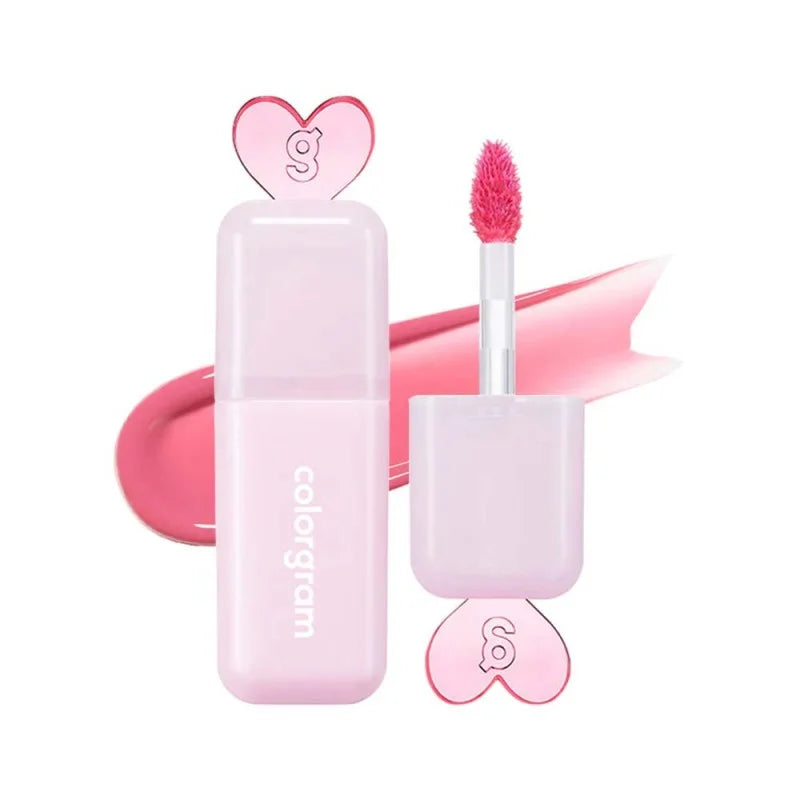COLORGRAM. Juicy Drop Tint.  |  #06 Nice Plum | Tinta Labial Hidratante con Brillo Acuoso