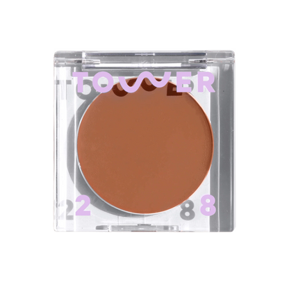 TOWER 28 BEAUTY.  Sculptino™ Soft Matte Cream Contour + Bronzer.  |  Getty - light medium with neutral undertones.