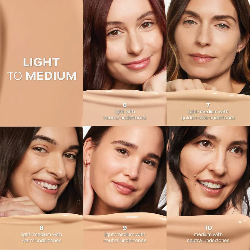 SAIE. Slip Tint Radiant All-Over Concealer with Niacinamide. | Tono 6-Light with neutral undertones