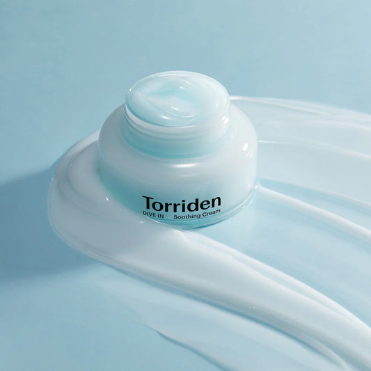 TORRIDEN.  Dive-In Low Molecular Hyaluronic Acid Soothing cream.