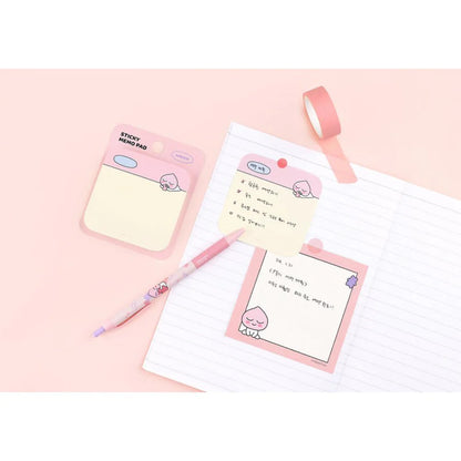 KAKAO FRIENDS. | Apeach Cutie Sticky Memopad. |