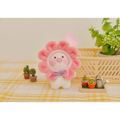 KAKAO FRIENDS. | Flower Ball Blush Doll Keyring. | Little Apeach.|