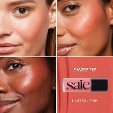 SAIE. Dew Blush Blendable Liquid Blush.  |  Sweetie - neutral pink