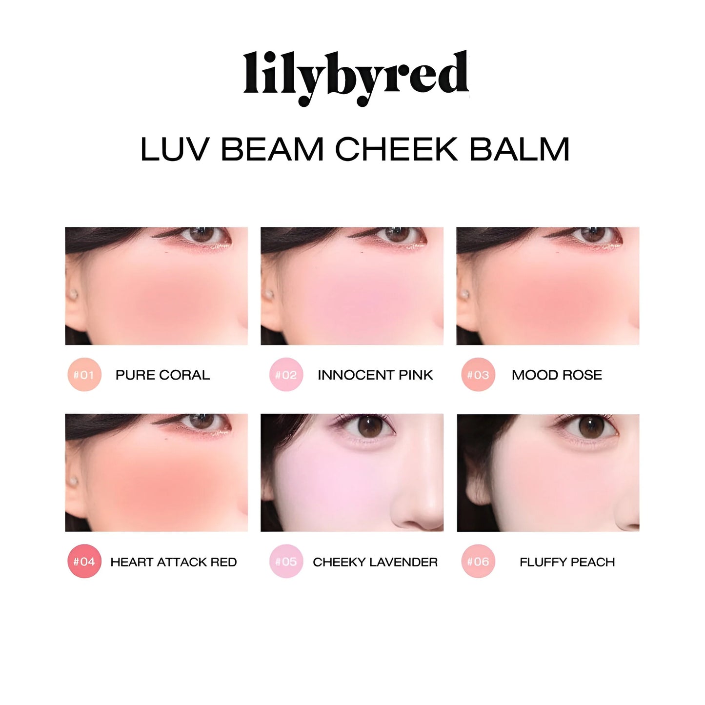 LILY BY RED. Luv Beam Cheek Balm.   |   #05 Cheeky Lavander
