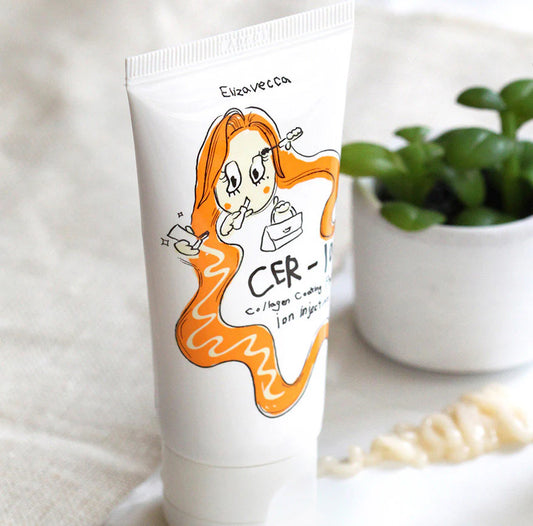 ELIZAVECCA.    Milky Piggy Collagen Coating Protein Ion Injection | Reparación Intensiva para Cabello Dañado