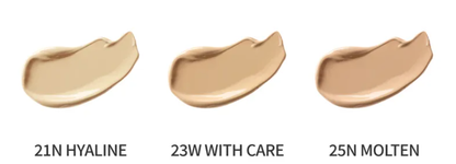 UNLEASHIA . Don't Touch Glass Pink Cushion.  |  #23W With Care | Base Hidratante y Calmante con Rosa Damascena