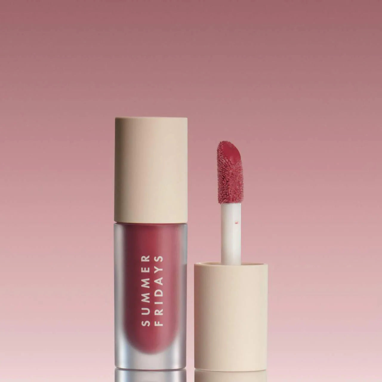 SUMMER FRIDAYS.  Dream Lip Oil for Moisturizing Sheer Coverage.  |  Soft Mauve - a nourishing touch of cool mauve.