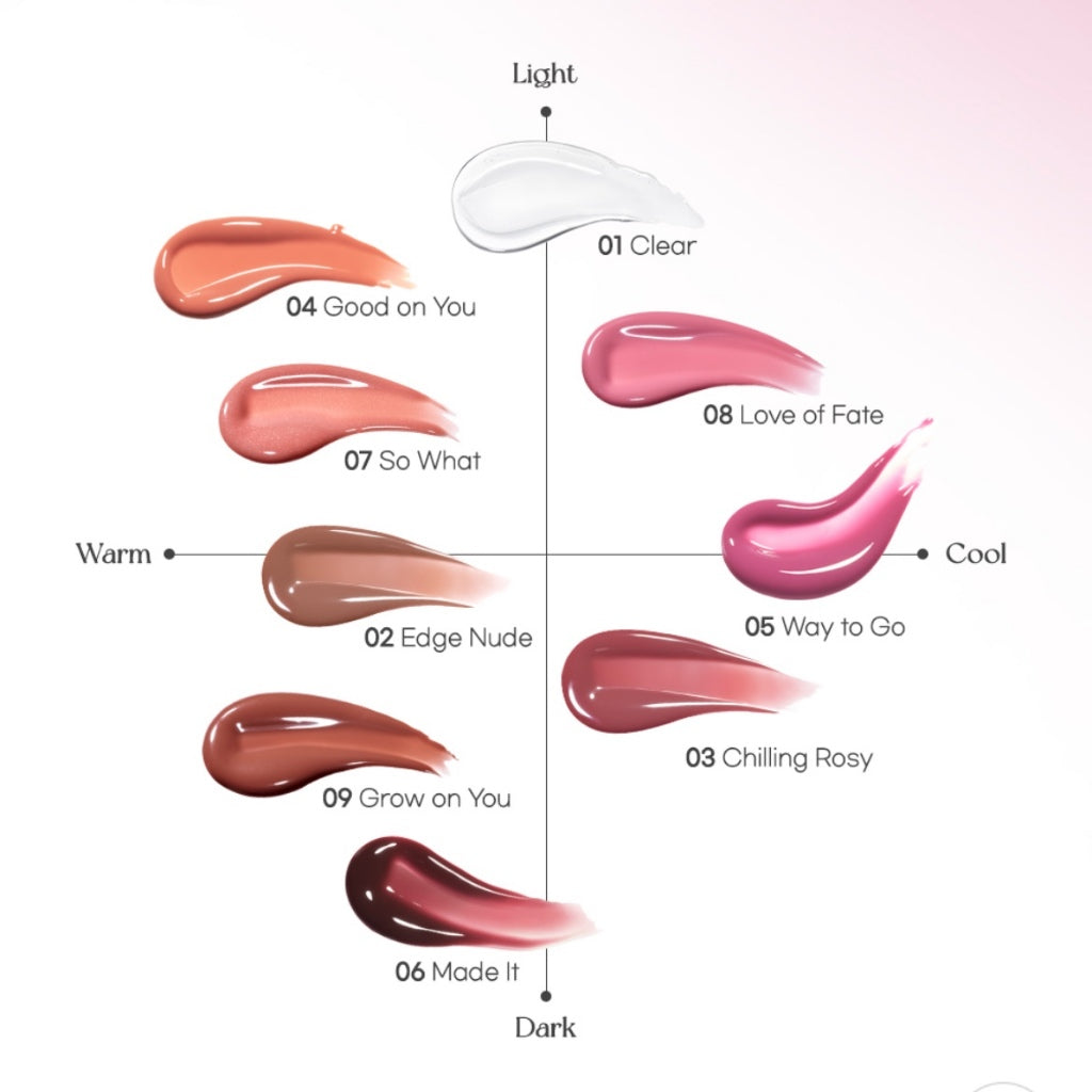 PERIPERA.  Ink Glasting Lip Gloss.   |  #03 Chilling Rosy