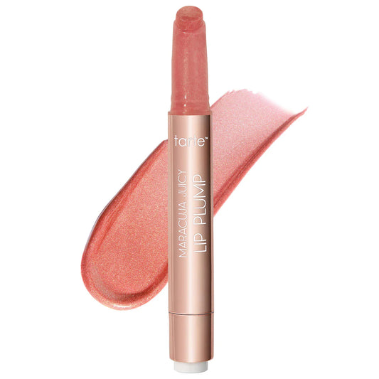 TARTE. Maracuja Juicy Lip Plump.  |  Rose Shimmer Glass